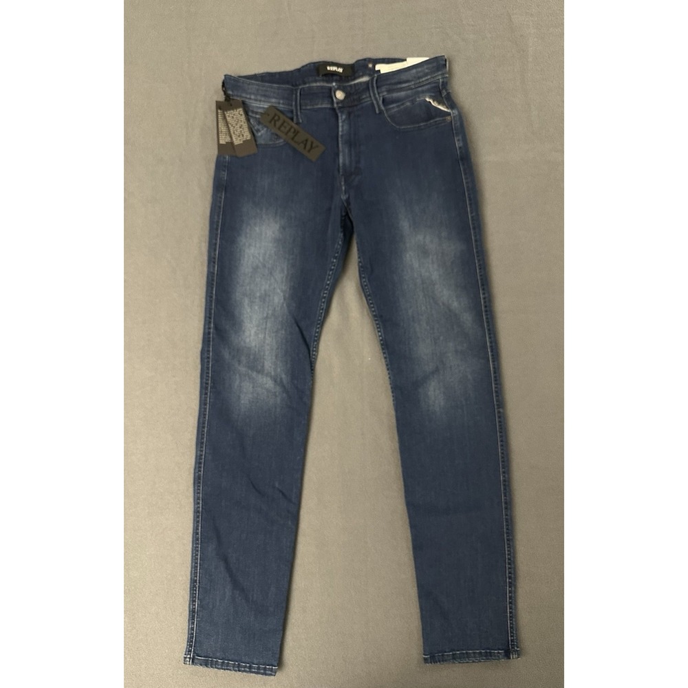 Replay  ANBASS M914  Slim Fit  Stretch Denim Jeans Men's W32  L32